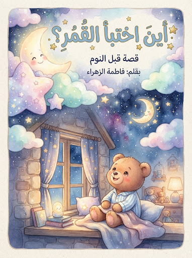 أين اختبأ القمر؟